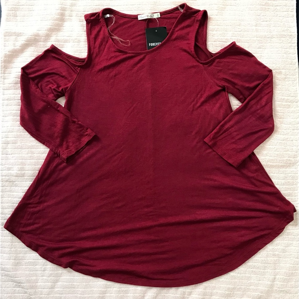 Forever 21 Maroon Top
